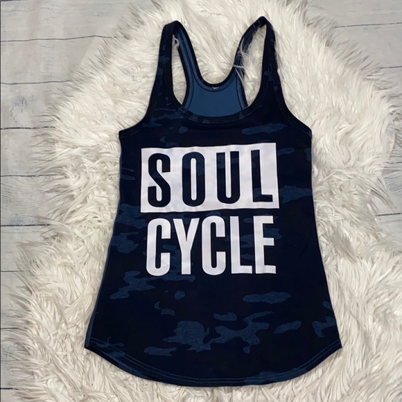 lululemon athletica Tops - Lululemon X SOULCYCLE Studio Racerback Camo sz 2